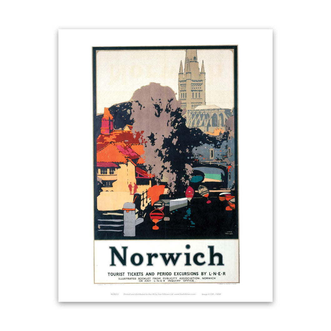 Norwich Art Print