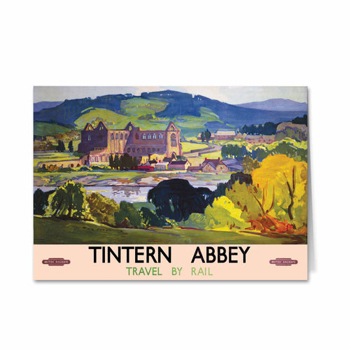 Tintern Abbey Greeting Card