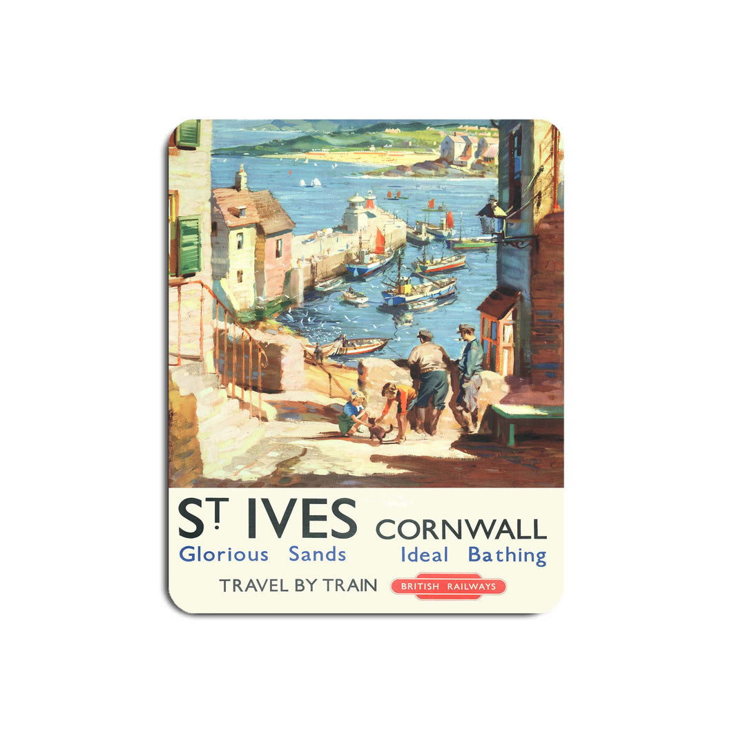 St. Ives, Cornwall - Glorious Sands - Mouse Mat