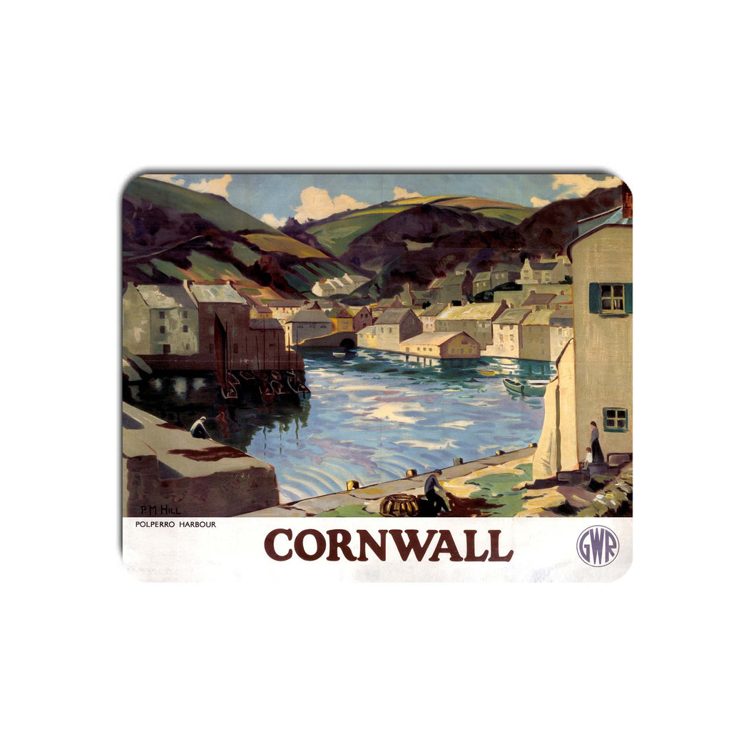 Cornwall Polperro Harbour - Mouse Mat