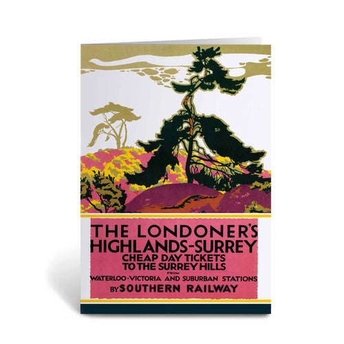 The Londoner's Highlands - Surrey Greeting Card