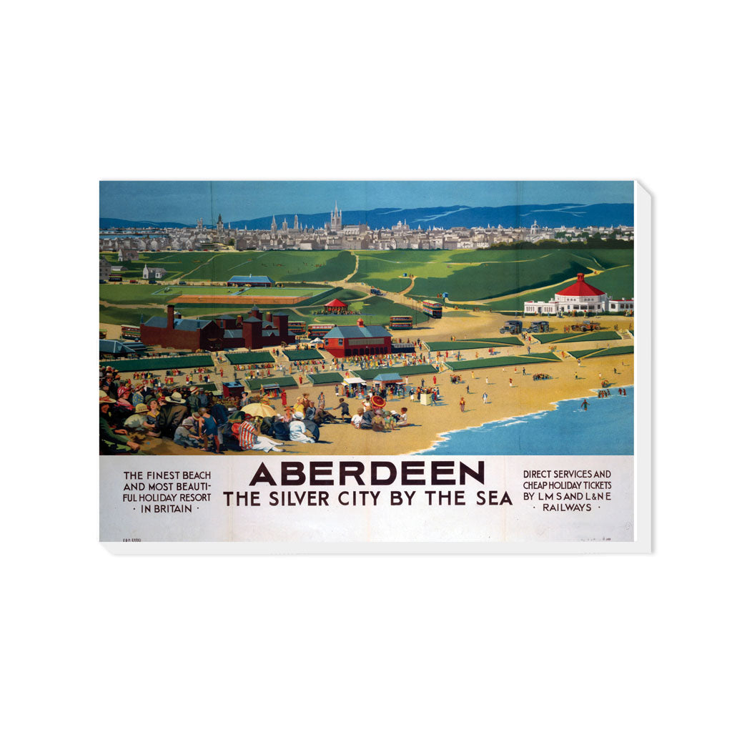 Aberdeen The Silver City by the Sea - Canvas