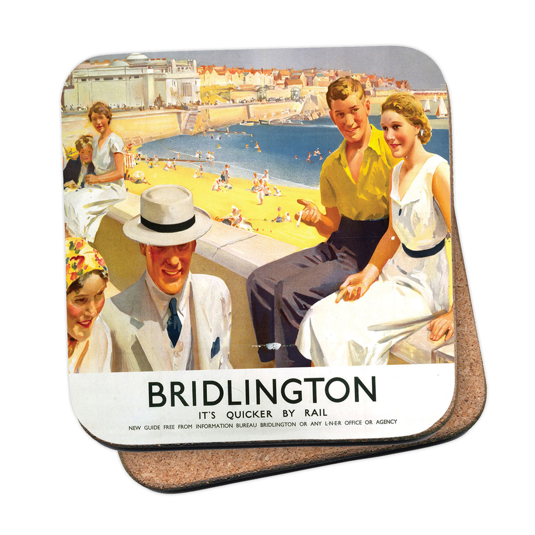 Bridlington - It's Quicker By Rail Coaster