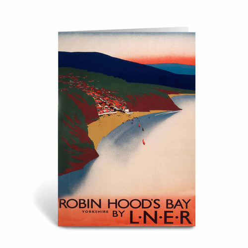 Robin Hood's Bay, Yorkshire Greeting Card