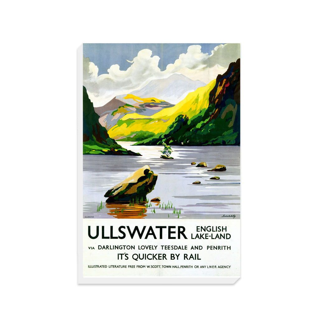Ullswater, English Lake-Land - Canvas
