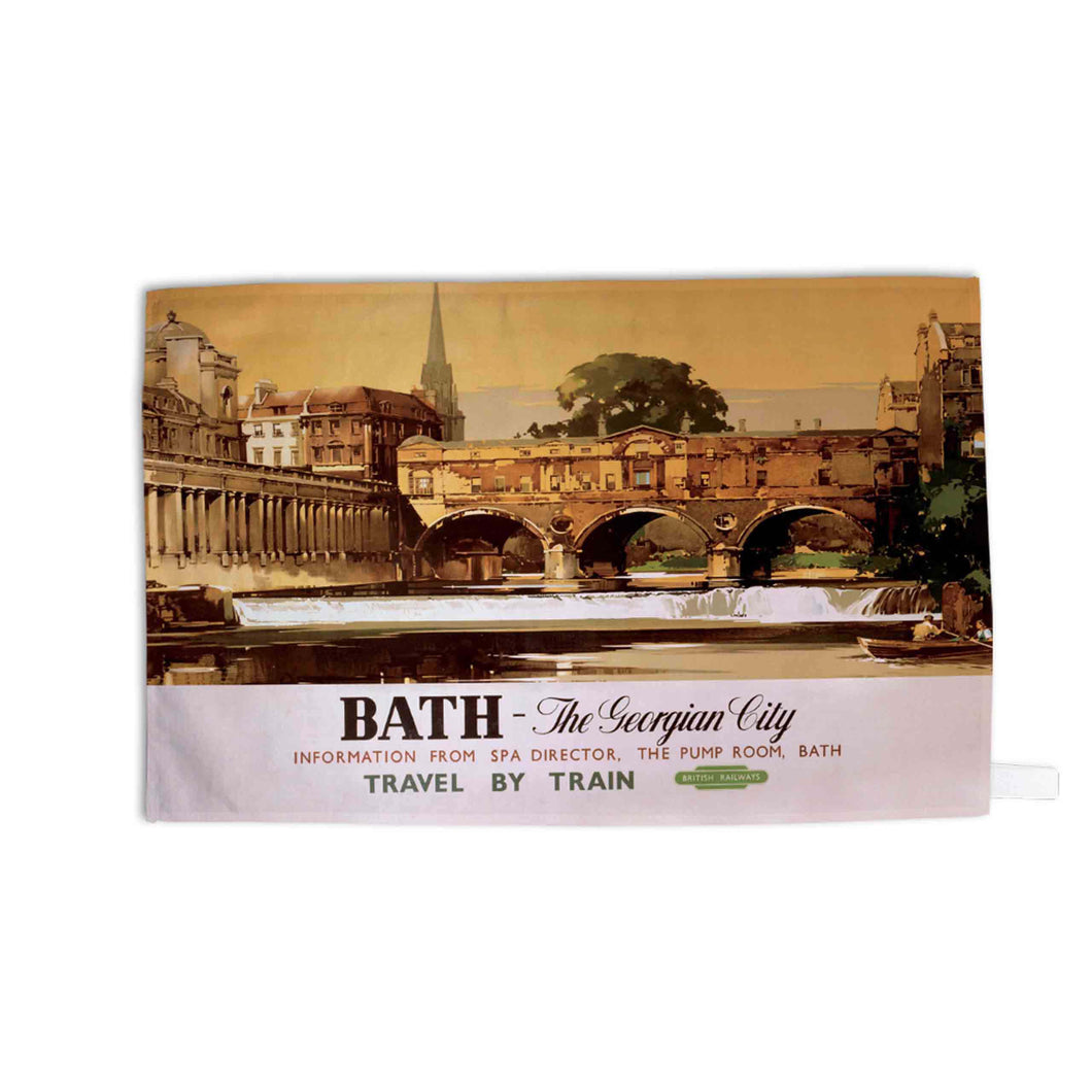 Bath - The Georgian City - Tea Towel