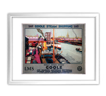 Load image into Gallery viewer, Goole Steam Shipping Art Print