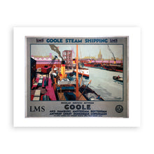 Load image into Gallery viewer, Goole Steam Shipping Art Print