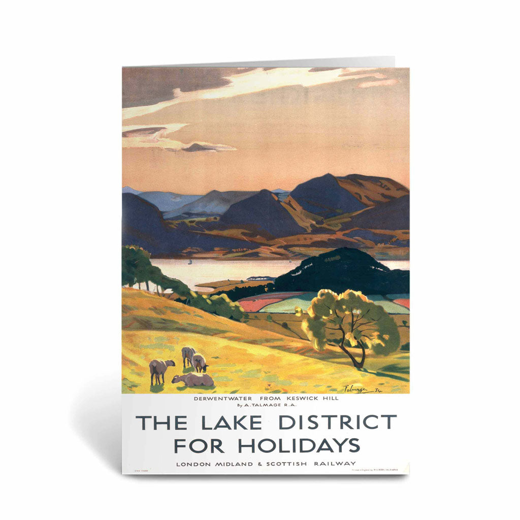 The Lake District for Holidays Greeting Card