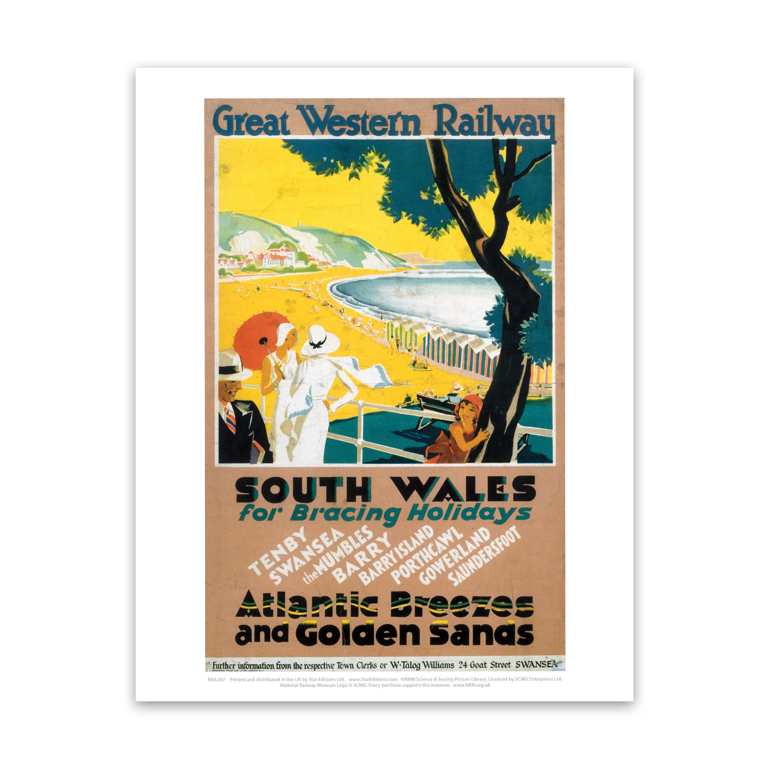 South Wales for Bracing Holidays - Atlantic Breezes and Golden Sands A ...