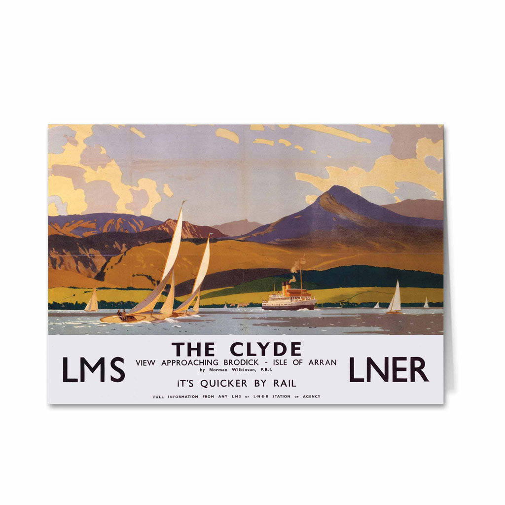 The Clyde, Isle Of Arran Greeting Card