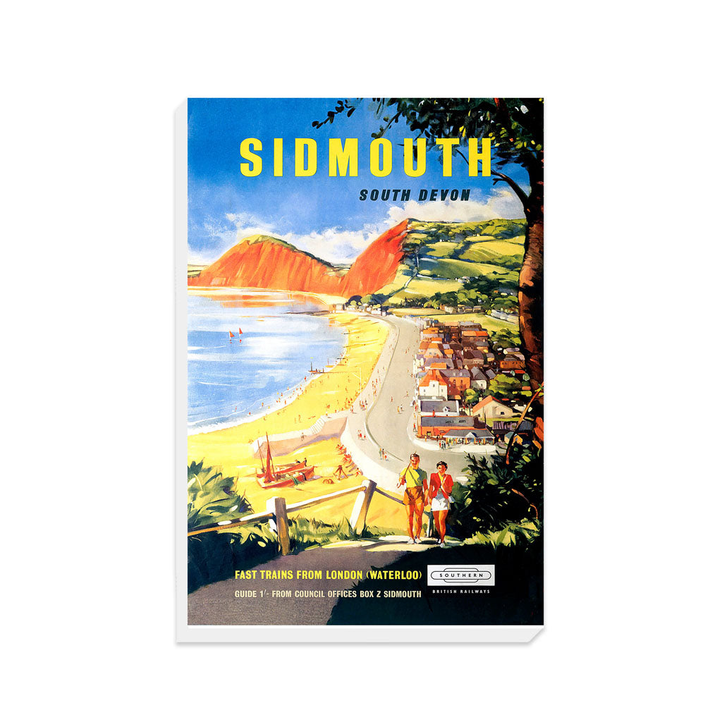 Sidmouth, South Devon - Canvas