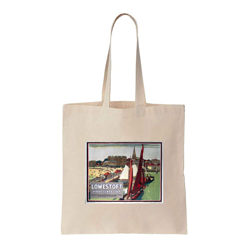 Lowestoft First Class Golf - Canvas Tote Bag