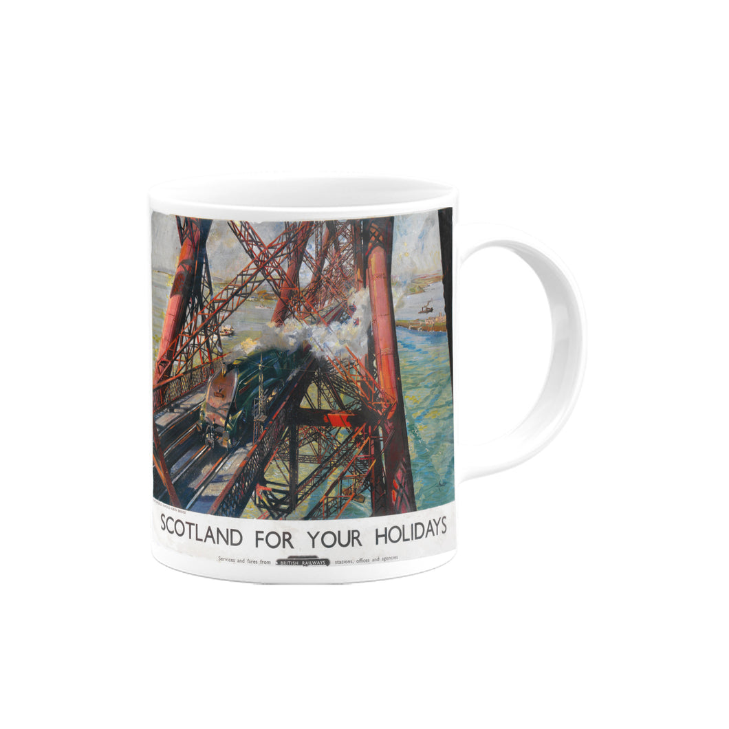 The World Famous Forth Bridge - Scotland for Holidays Mug
