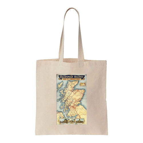 Caledonian Railway - Canvas Tote Bag