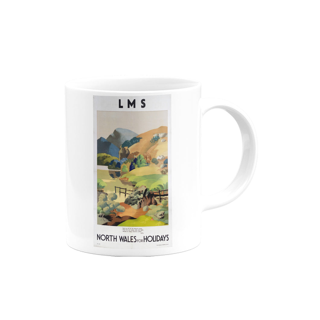 North Wales for Holidays, LMS Mug