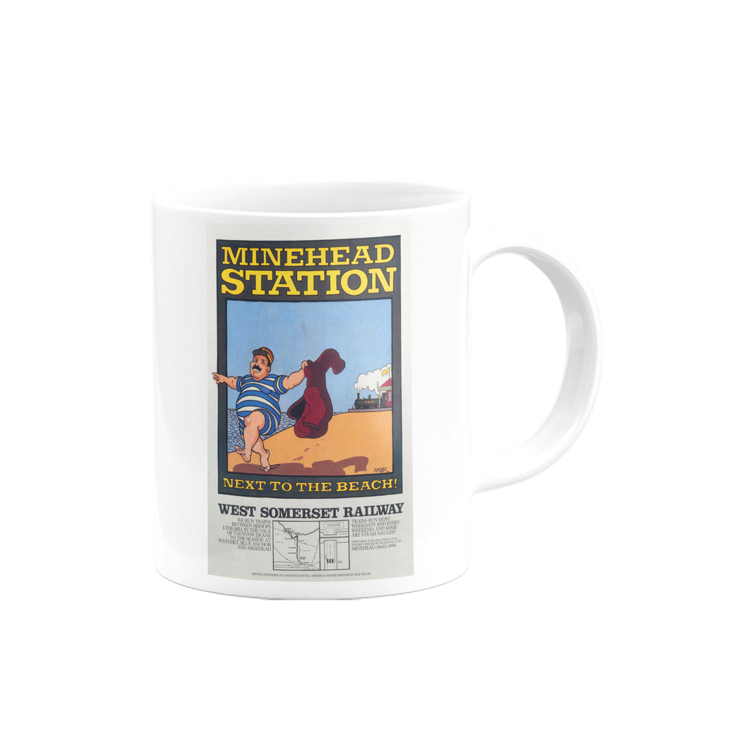 Minehead Station, West Somerset Railway Mug