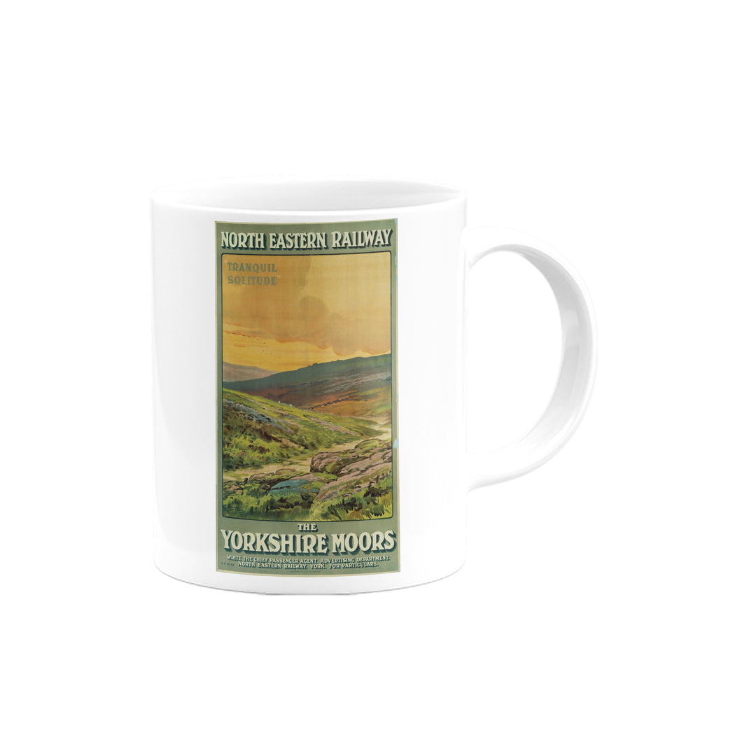 The Yorkshire Moors, North Eastern Railway Mug