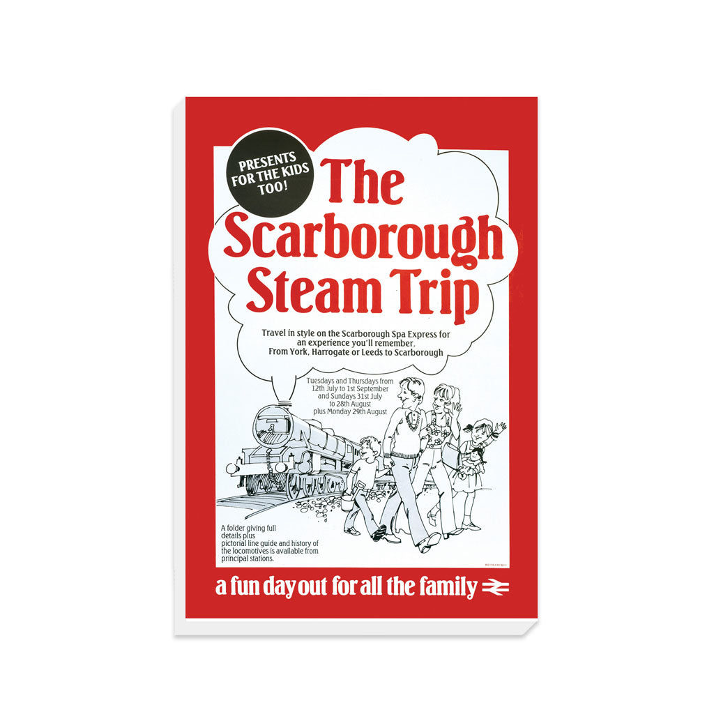 The Scarborough Steam Trip - Canvas