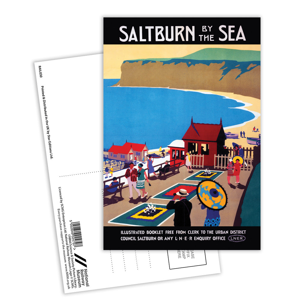 Saltburn-By-The-Sea Postcard Pack of 8