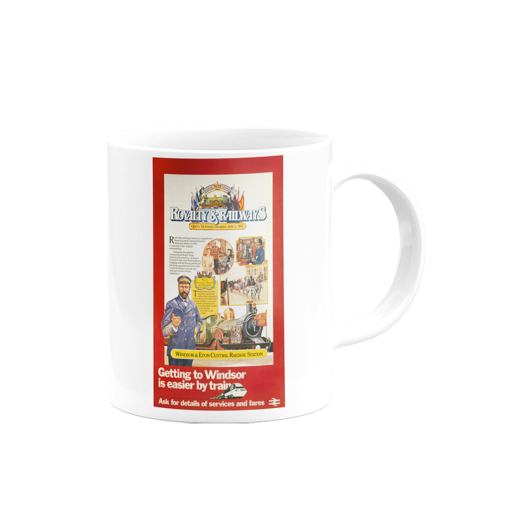 Royalty and Railways - Windsor and Eton Mug