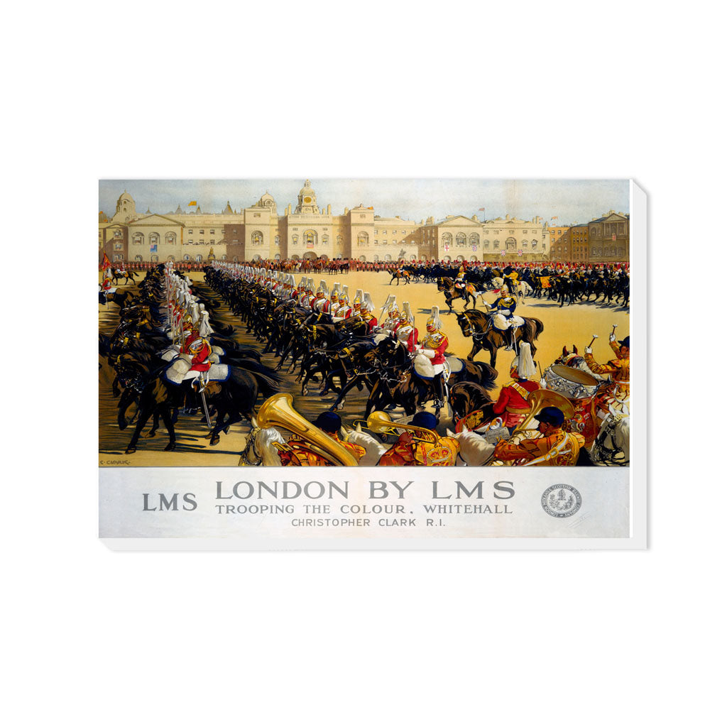 London By LMS, Trooping The Colour, Whitehall - Canvas