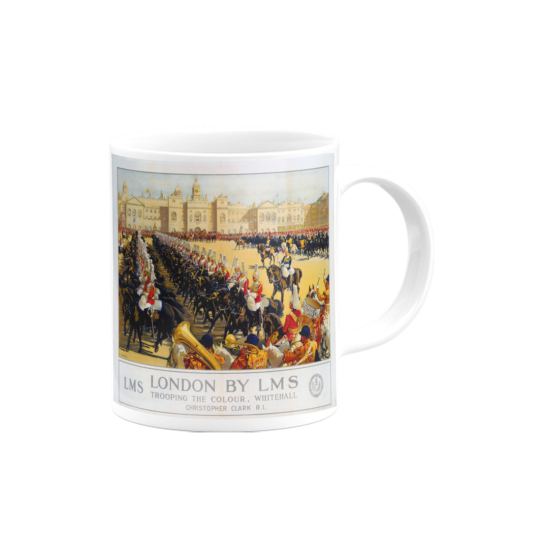 London By LMS, Trooping The Colour, Whitehall Mug