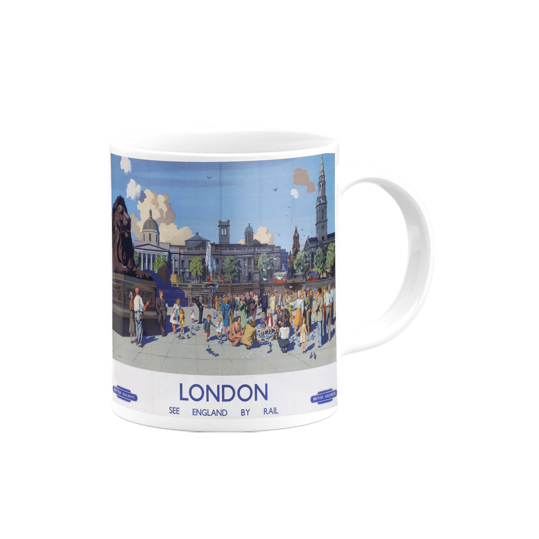London, See England By Rail Mug