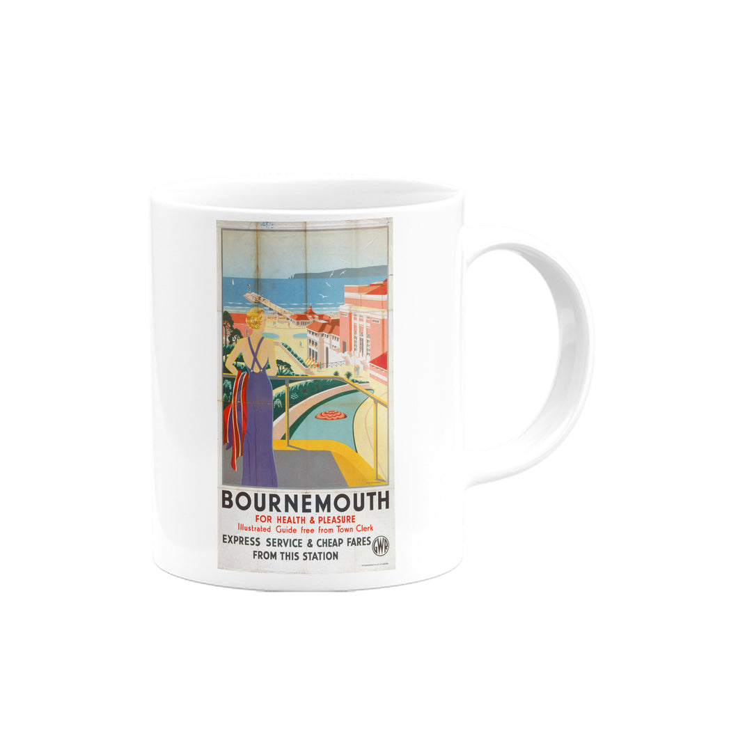 Bournemouth, For Health and Pleasure Mug