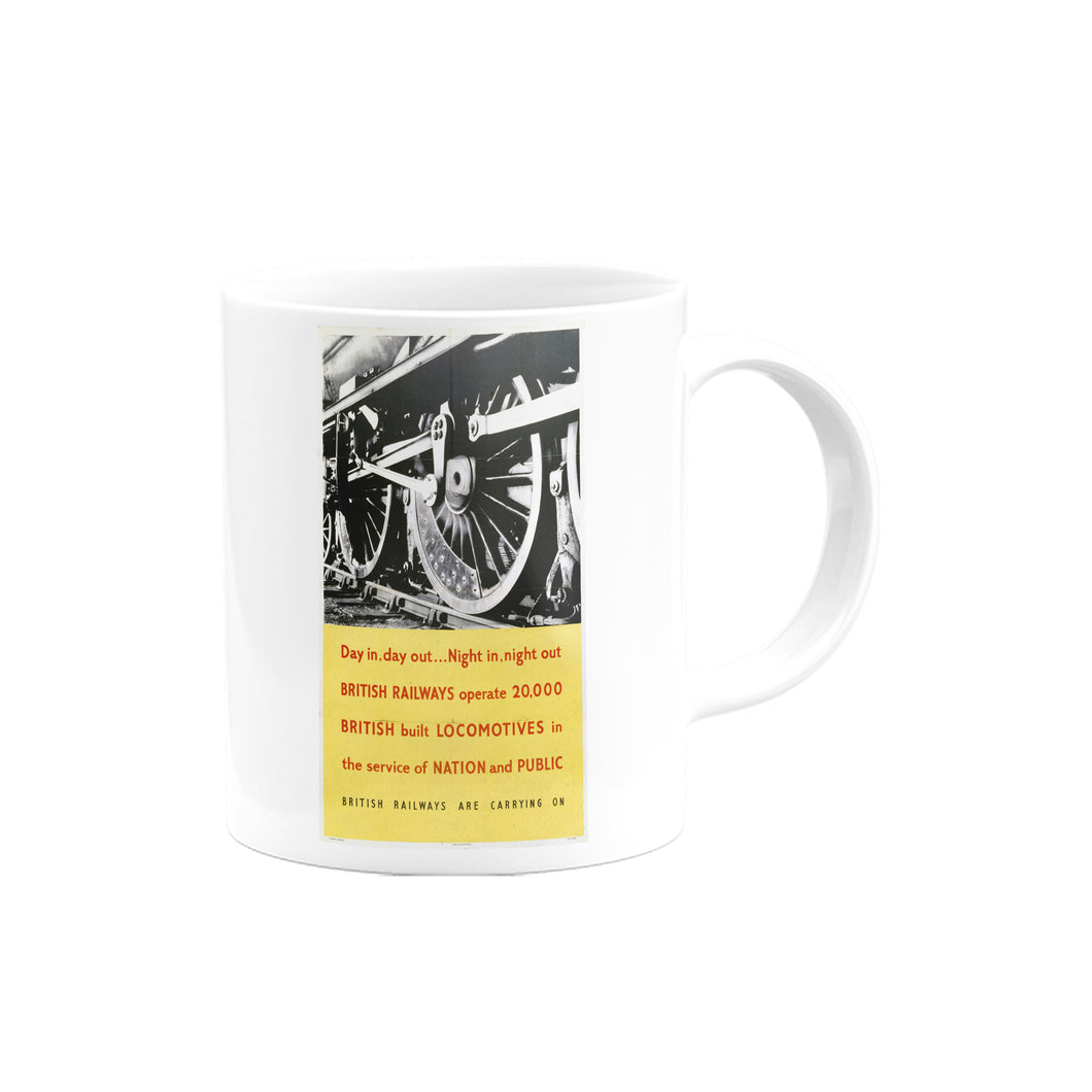 British Railways Are Carrying On Mug
