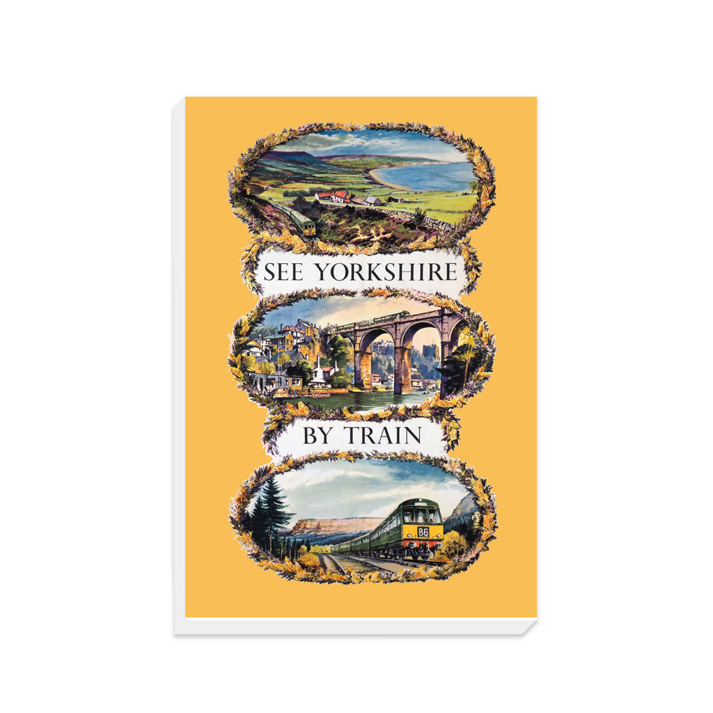 See Yorkshire By Train - Canvas