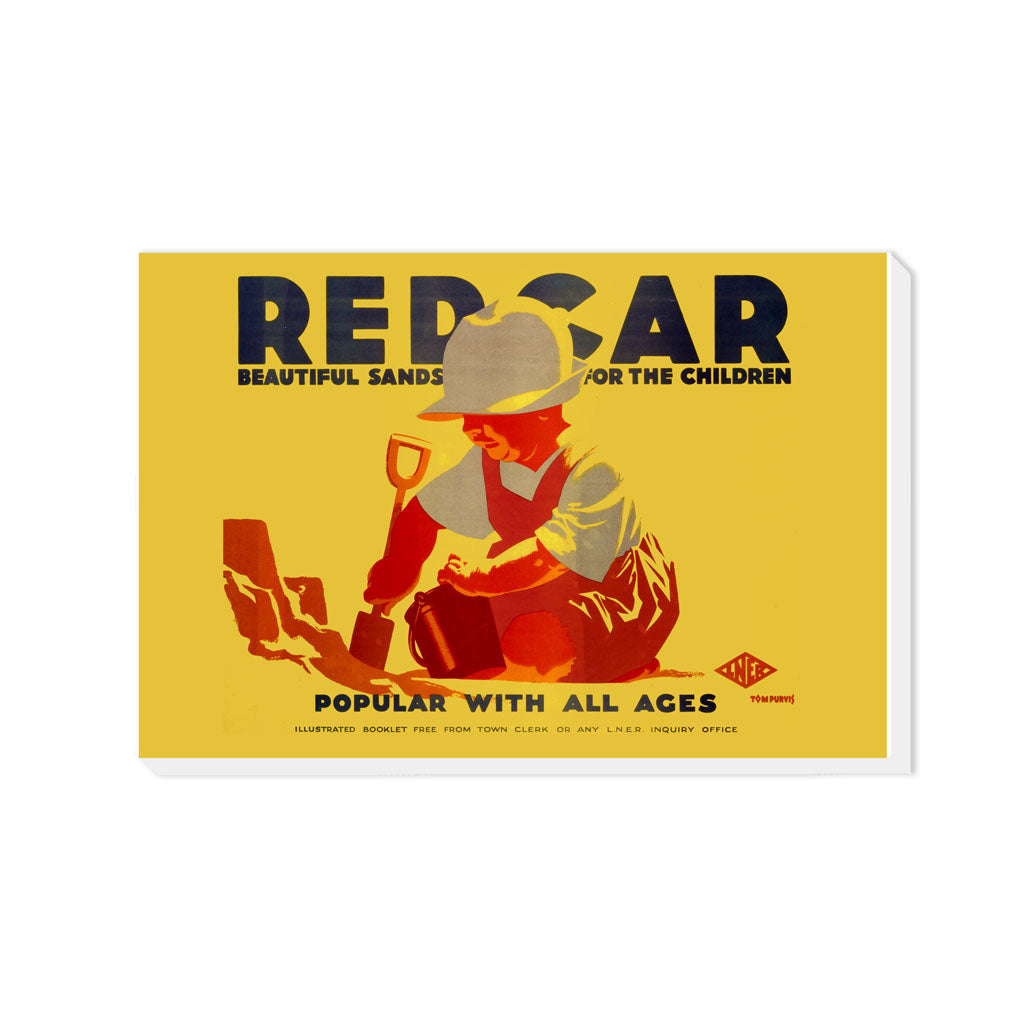 Redcar, Pppular With All Ages - Canvas