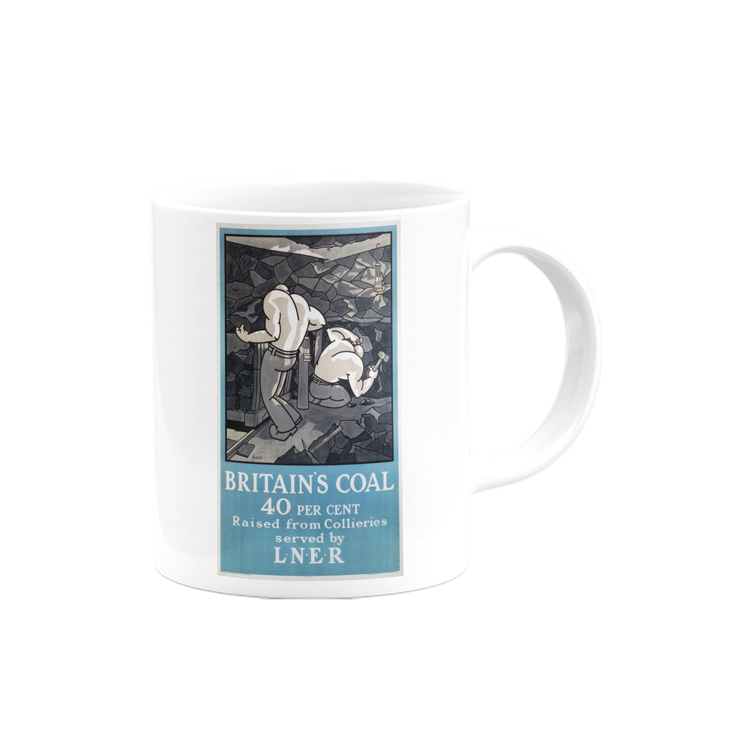 Britain'S Coal, Served By LNER Mug