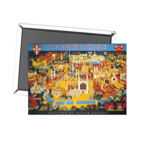Cambridge Published by British Railways Fridge Magnet