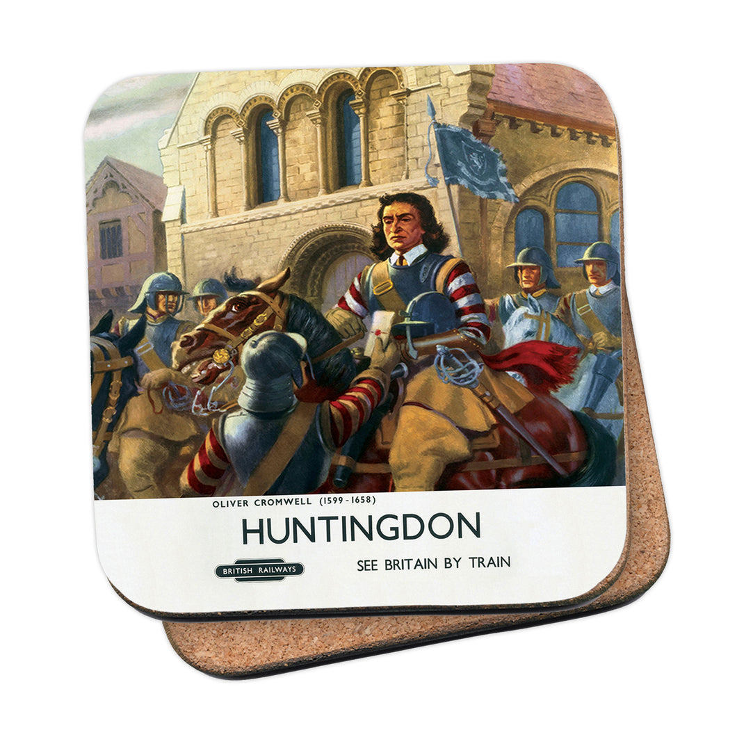 Oliver Cromwell Huntingdon Coaster