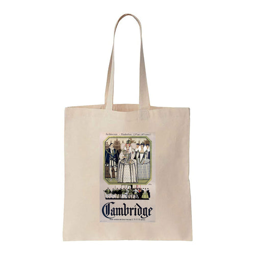 Architecture - Elizabethan Cambridge - Canvas Tote Bag