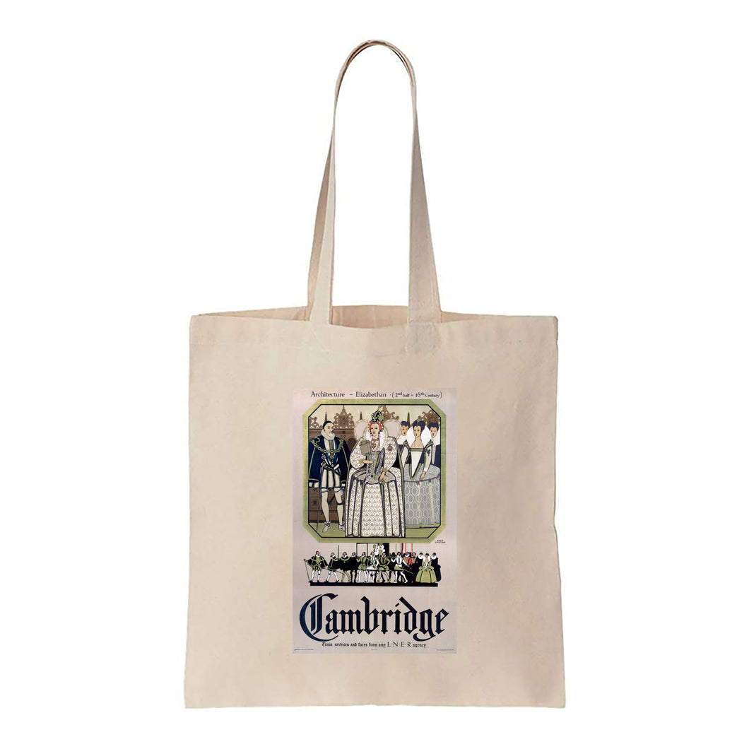 Architecture - Elizabethan Cambridge - Canvas Tote Bag