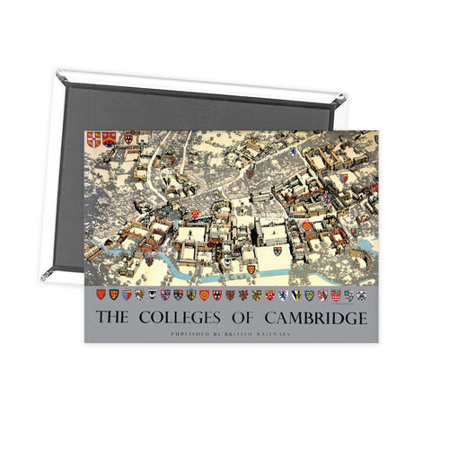 The Colleges of Cambridge Fridge Magnet