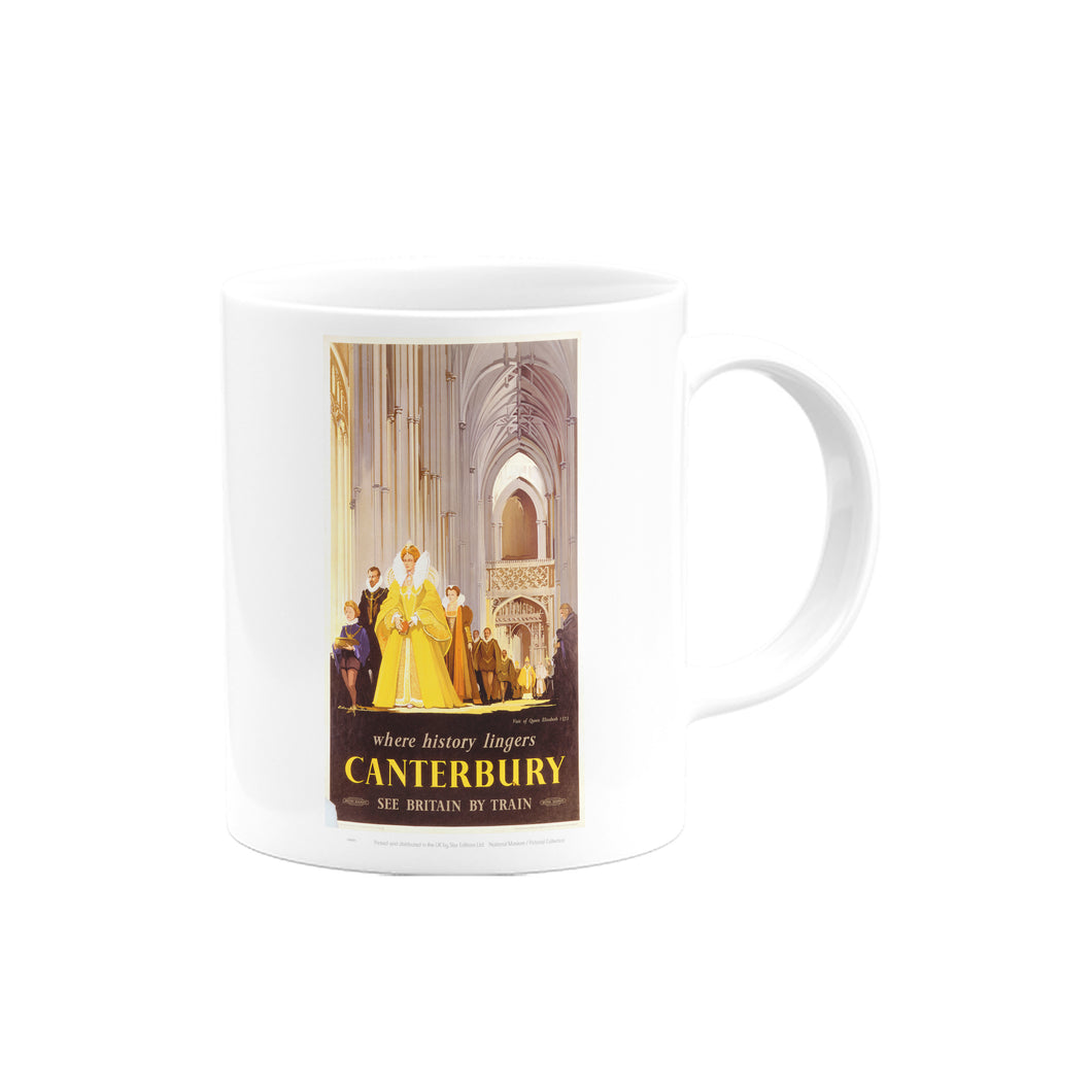 Canterbury - Where History Lingers, See Britain By Train Mug