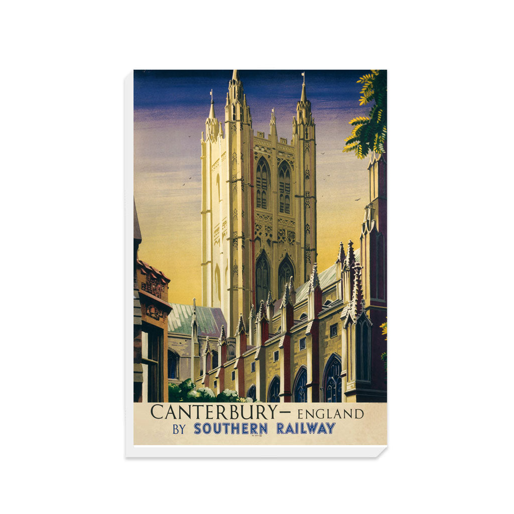 Canterbury by Southern Railway - Canvas