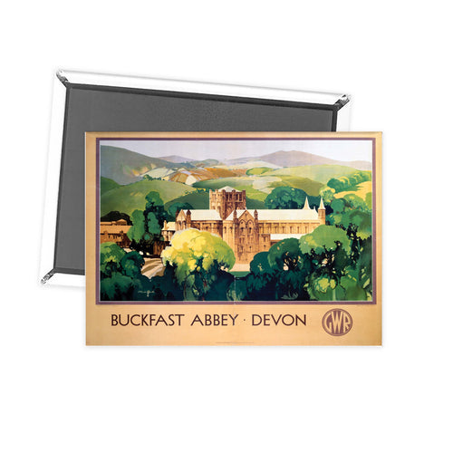 Buckfast Abbey Devon Fridge Magnet