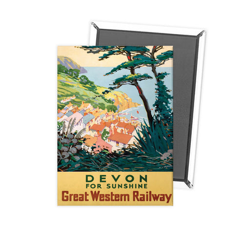 Devon for Sunshine Fridge Magnet