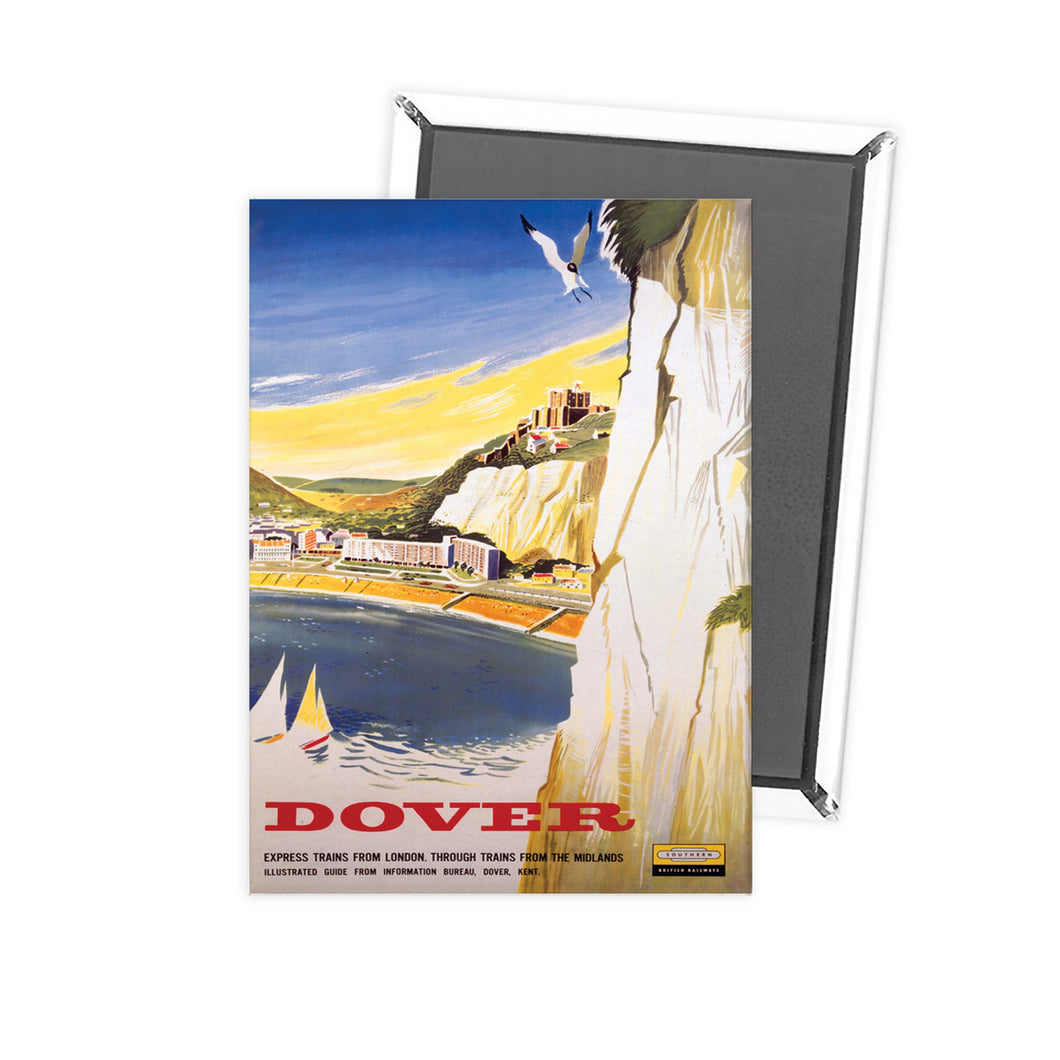 Dover Cliff Fridge Magnet