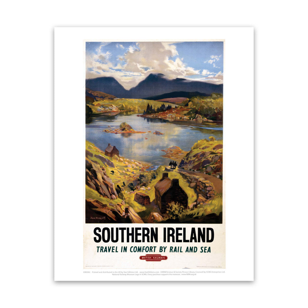 Southern Ireland Travel in Comfort Art Print