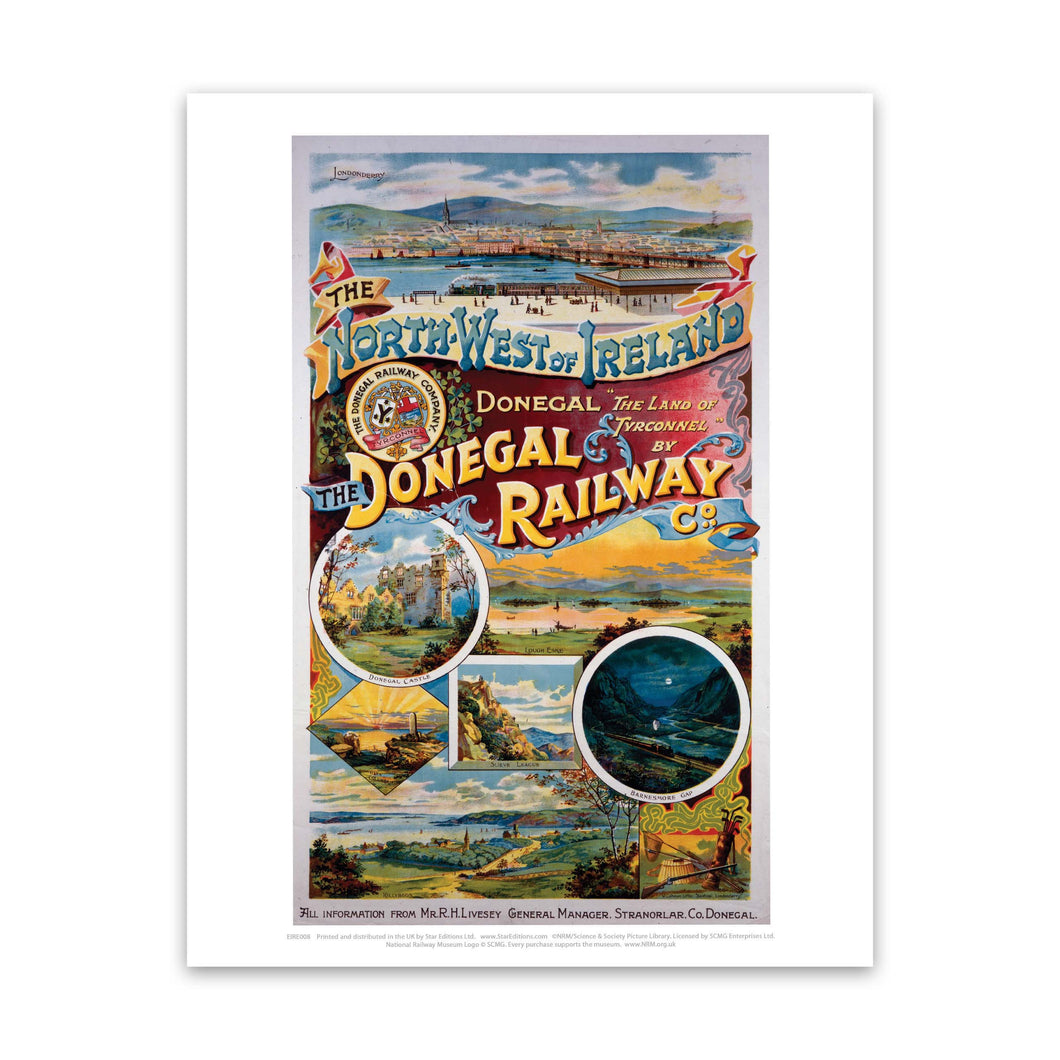 Donegal Railway Art Print