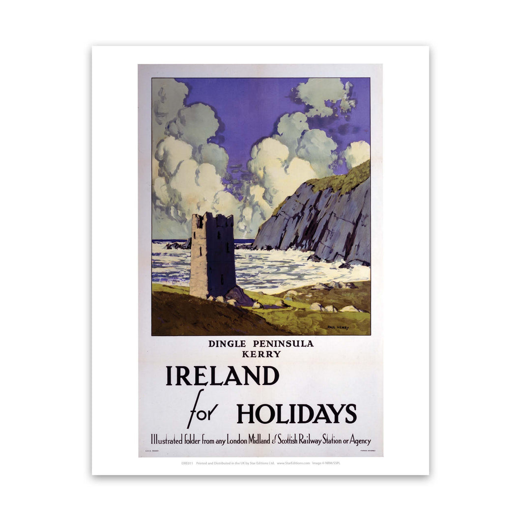 Dingle Peninsula Kerry - Irland for Holidays Art Print