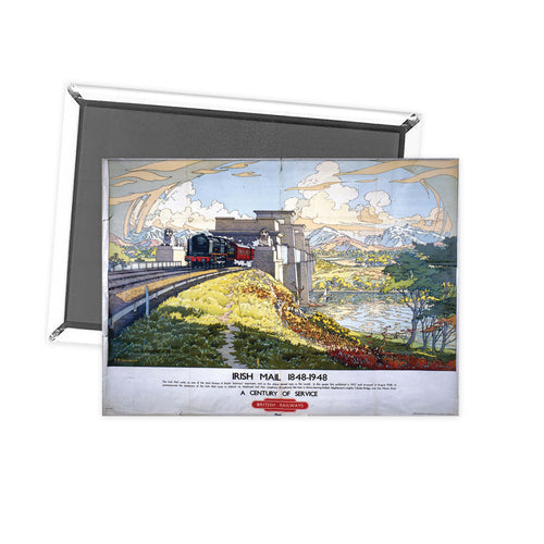 Irish Mail 1848-1948 - A Century of Service Fridge Magnet