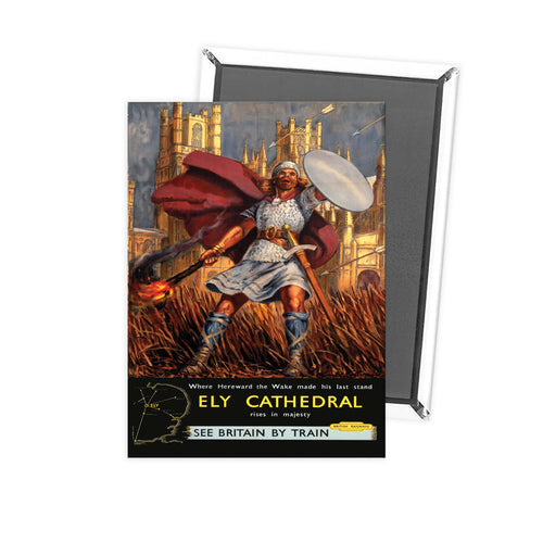 Hereward the Wake Ely Cathedral Fridge Magnet