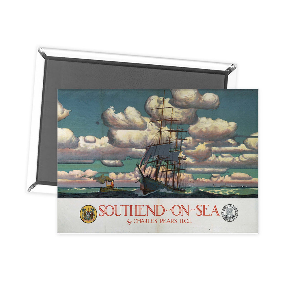 Southend on Sea by Charles Pears` Fridge Magnet