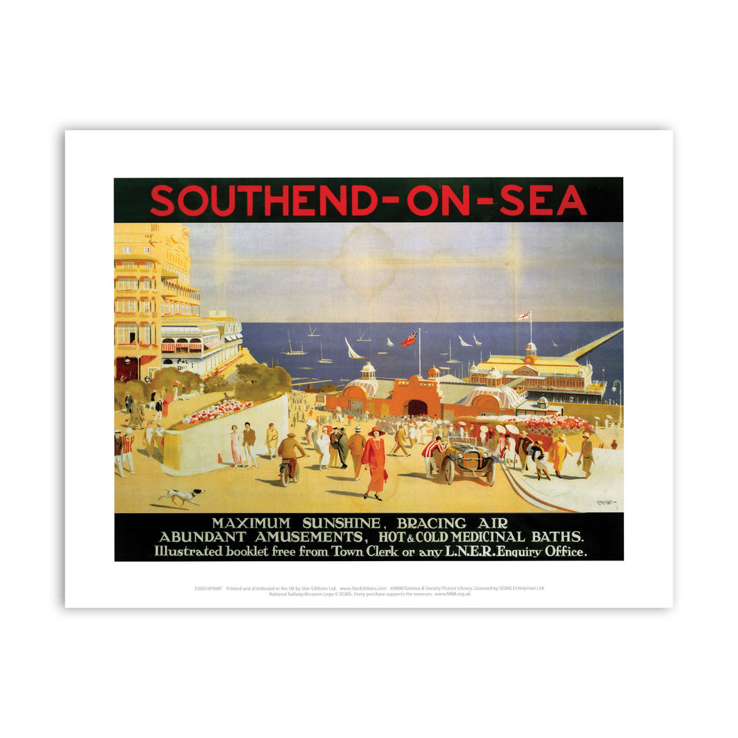 Southend On Sea Maximum Sunshine Art Print